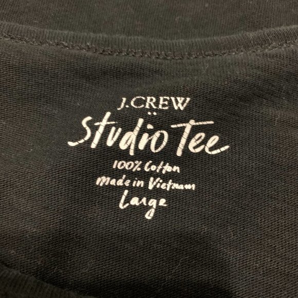 J. Crew Black Short Sleeve Tee - Picture 5 of 6
